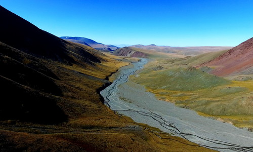 Video. Saylyugemsky National Park. Mountain Altai. Russia.